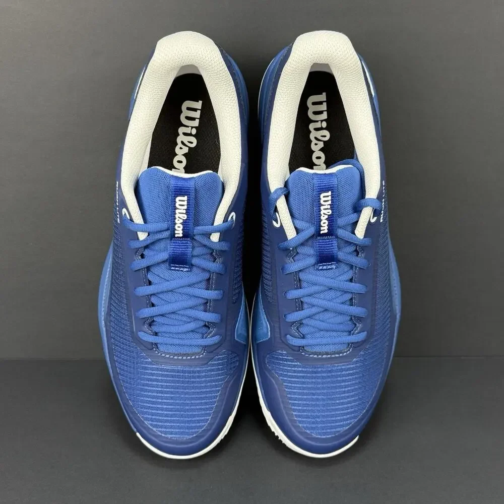 Wilson Rush Lite SAMPLE Men’s Tennis Shoes Size 10 Blue White WRS33721S